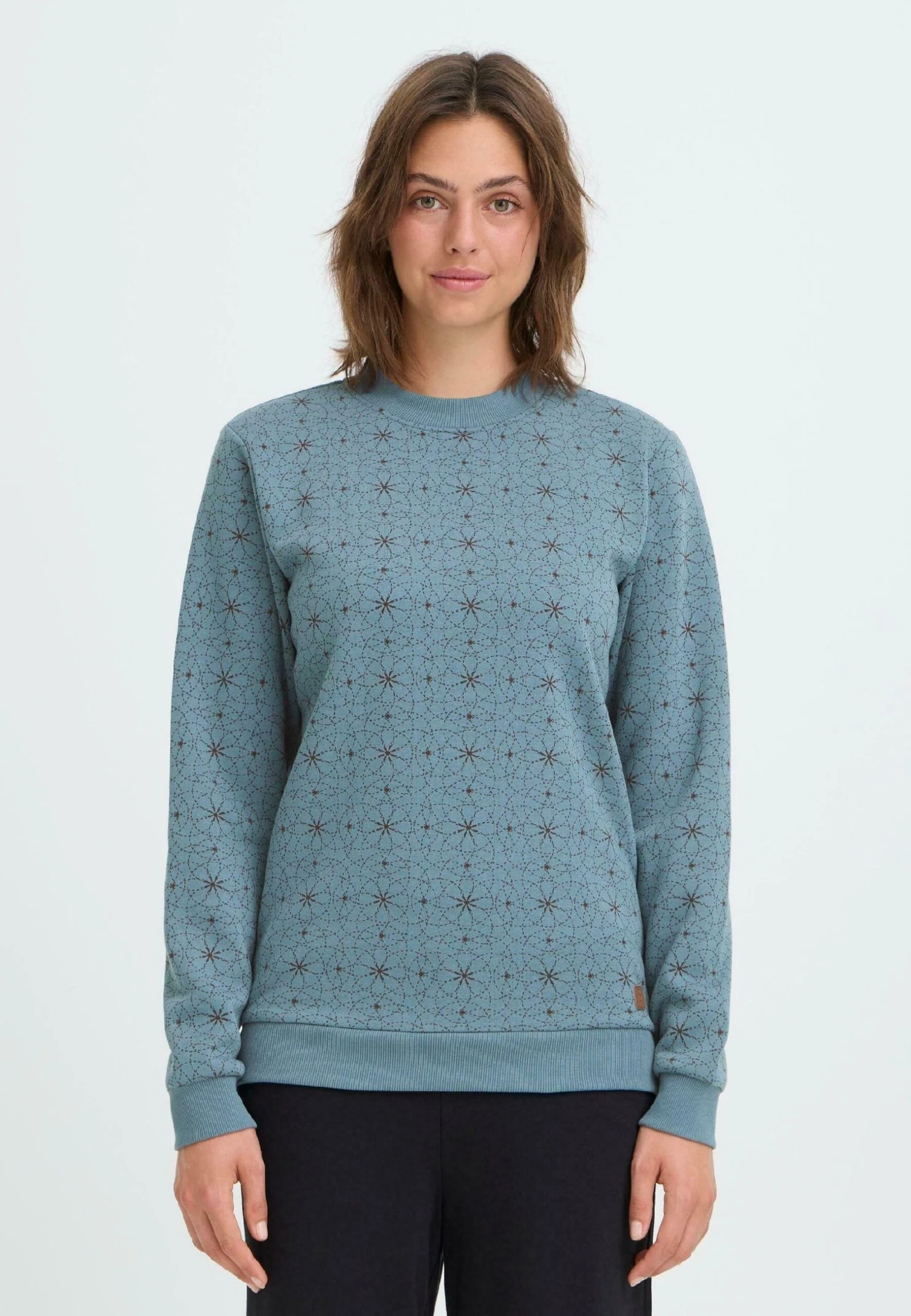 OXMO OXKAREN - Sweatshirt - Bluestone 1 OXMO OXKAREN - Sweatshirt - Bluestone