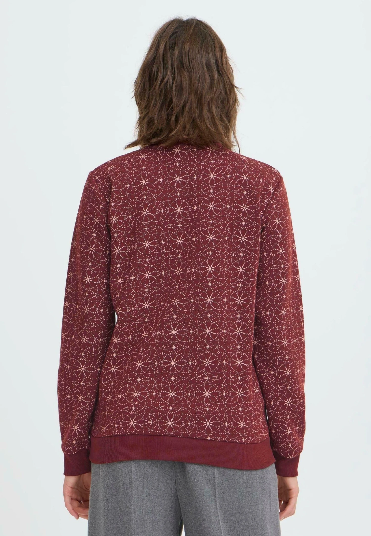 OXMO OXKAREN - Sweatshirt - Chocolate Truffle 5 OXMO OXKAREN - Sweatshirt - Chocolate Truffle - Image 5