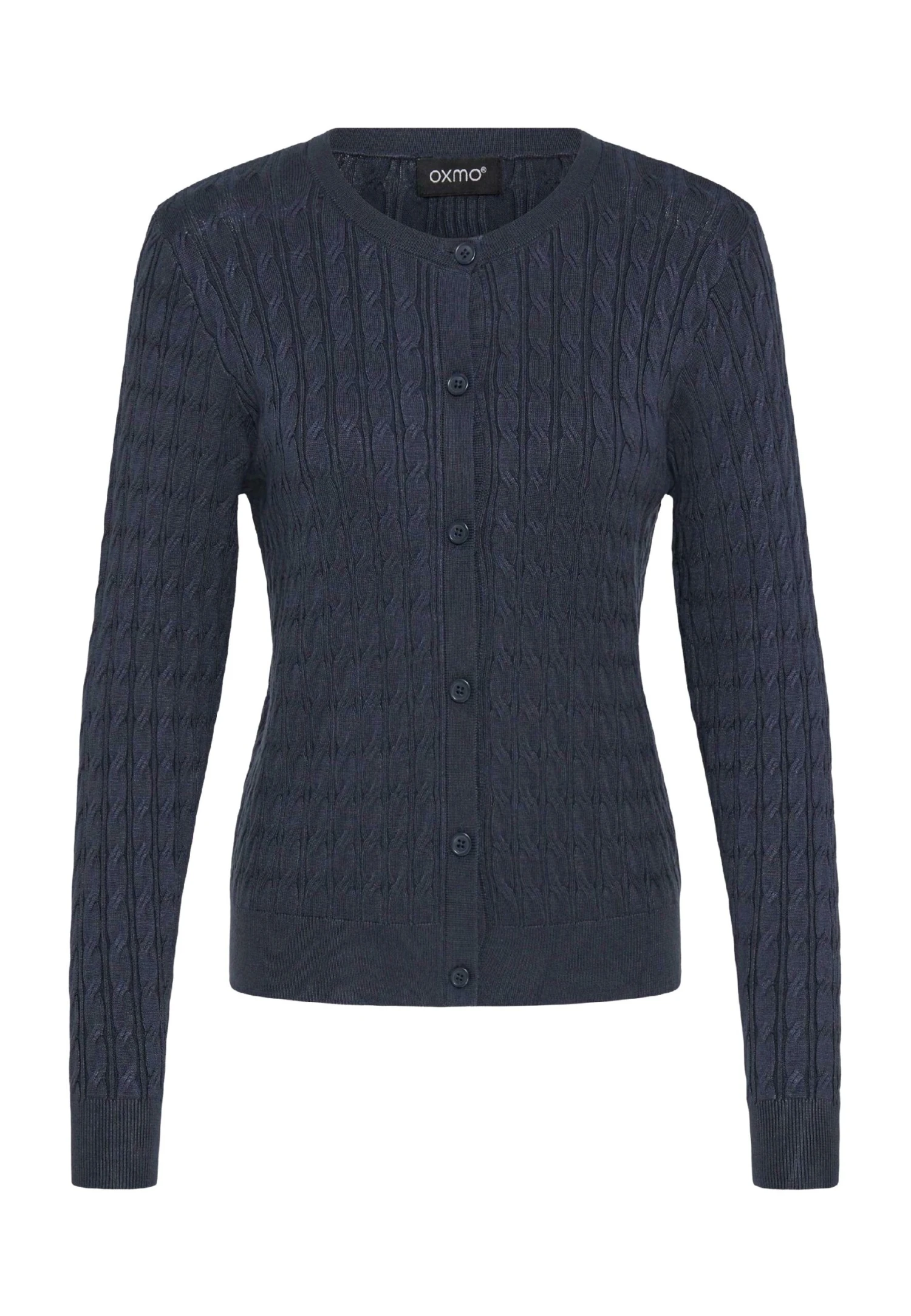 OXMO IHSASJA - Cardigan - Black 9 OXMO IHSASJA - Cardigan - Black - Image 9