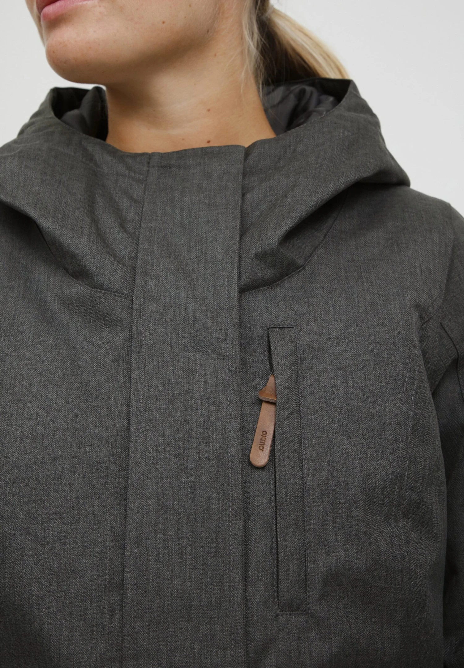 OXMO OXBellissa - Winter Jacket - Dark Grey 5 OXMO OXBellissa - Winter Jacket - Dark Grey - Image 5