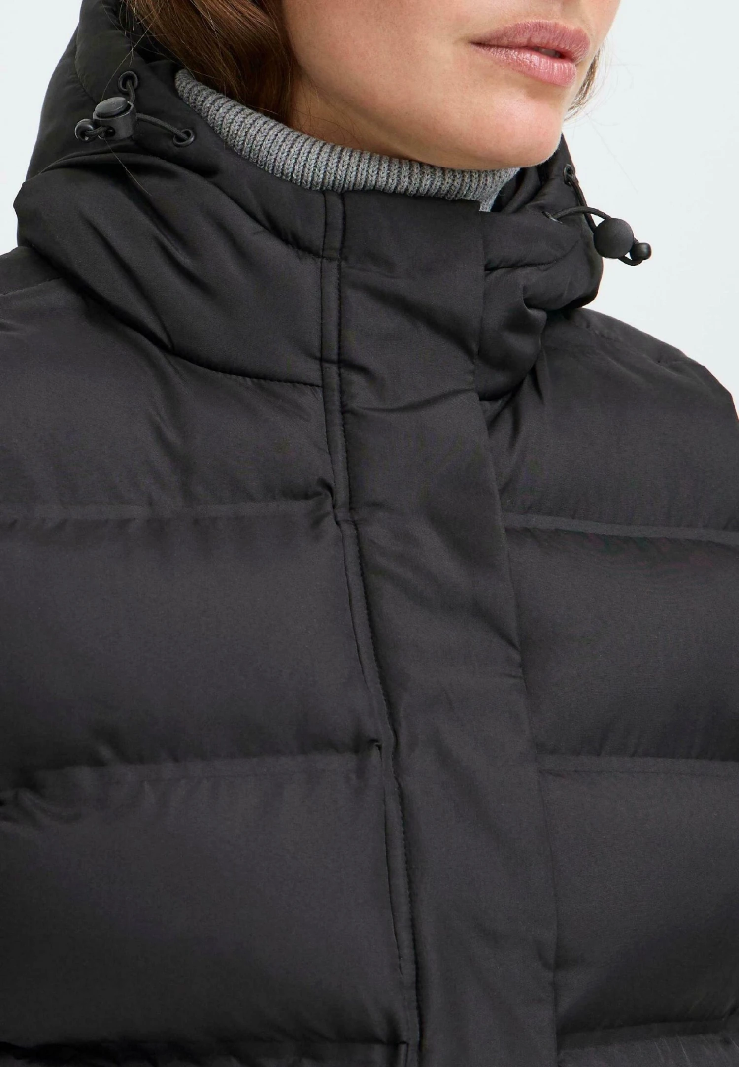 OXMO OXMARIANN - Waistcoat - True Black 5 OXMO OXMARIANN - Waistcoat - True Black - Image 5