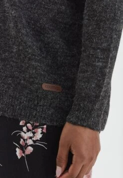 OXMO OXNENA - Cardigan - Charcoal Mix -OXMO Store dbf05e121b8b4c45a425863689d0331f