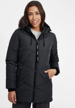 OXMO OXJunchen - Winter Coat - Black