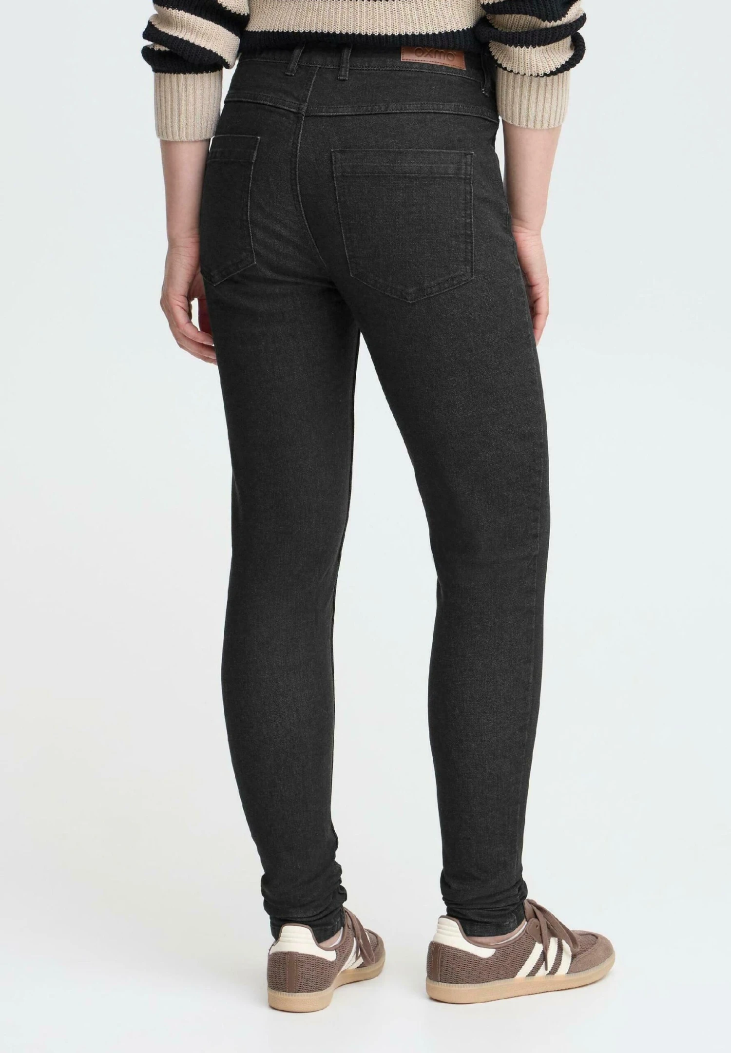 OXMO OXHELLE - Jeans Skinny Fit - Black Denim 5 OXMO OXHELLE - Jeans Skinny Fit - Black Denim - Image 5