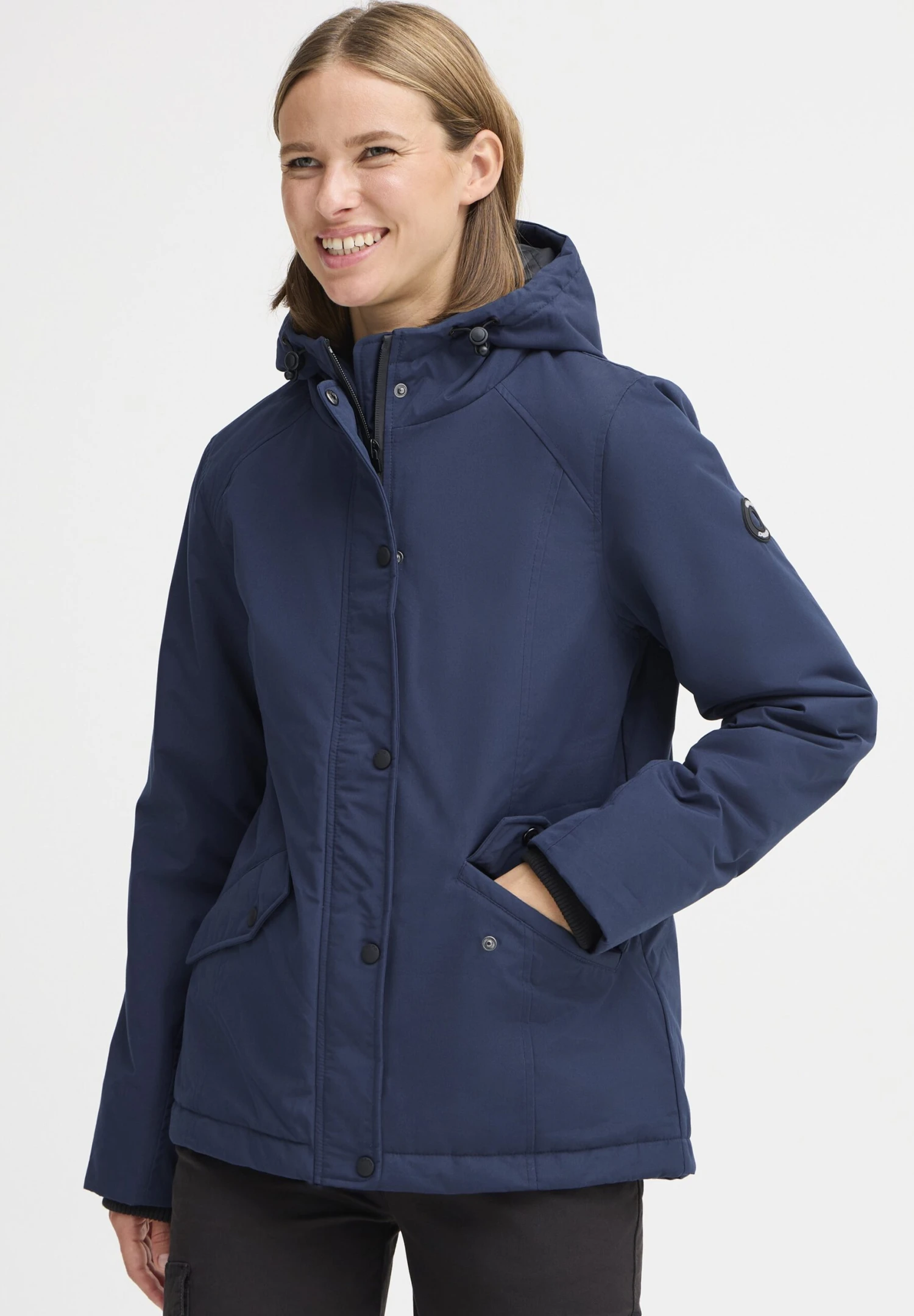 OXMO OXTAMILIA - Winter Jacket - Dress Blues 1 OXMO OXTAMILIA - Winter Jacket - Dress Blues