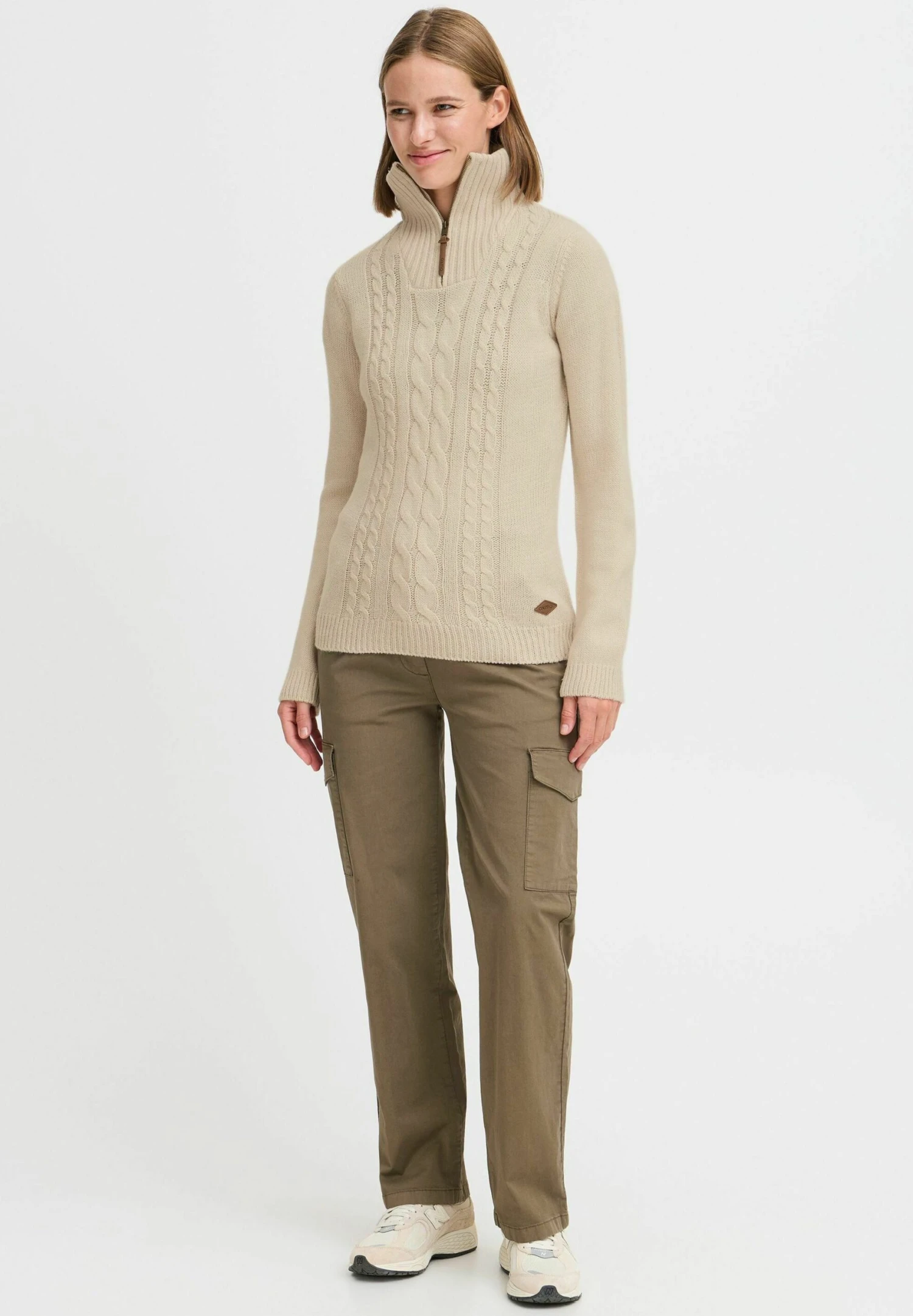 OXMO OXCarry - Jumper - Cement Melange 2 OXMO OXCarry - Jumper - Cement Melange - Image 2