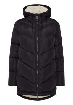 OXMO OXNAARA - Winter Coat - Total Eclipse -OXMO Store ddf3bff2c39a460ba09885c0cc131f9a