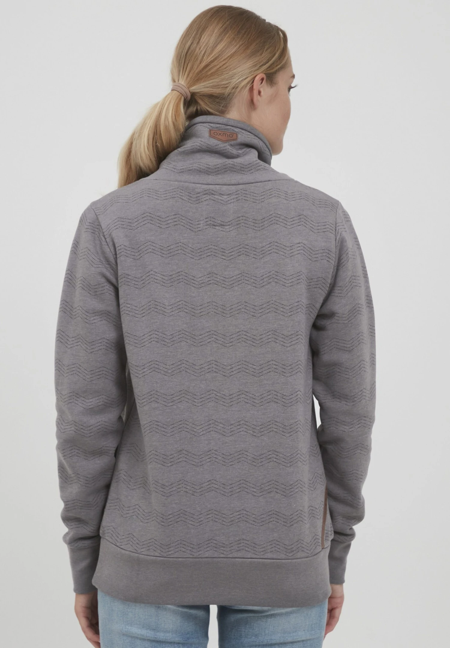 OXMO OXVERNITA - Sweatshirt - Medium Grey Melange 3 OXMO OXVERNITA - Sweatshirt - Medium Grey Melange - Image 3