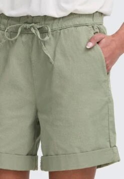 OXMO OXCHANEL REGULAR FIT - Shorts - Seagrass 12 OXMO OXCHANEL REGULAR FIT - Shorts - Seagrass -OXMO Store de630db9e883448cab52b7afc69f508d