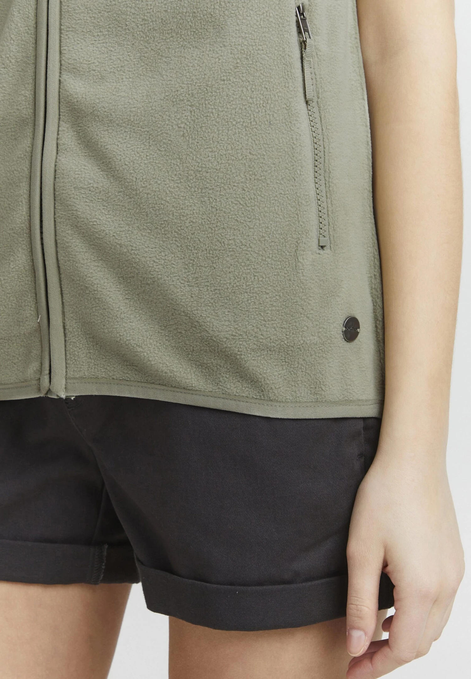 OXMO OXRagnara - Waistcoat - Seagrass 5 OXMO OXRagnara - Waistcoat - Seagrass - Image 5