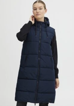 OXMO OXSOLICE - Waistcoat - Total Eclipse