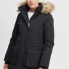 OXMO OXActa - Winter Coat - Black