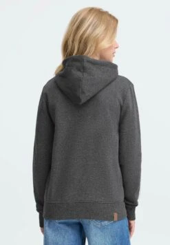 OXMO OXMILLE ZIPHOODIE - Zip-up Sweatshirt - Dark Grey Melange -OXMO Store dec0cb654726472482a281631ce927d3
