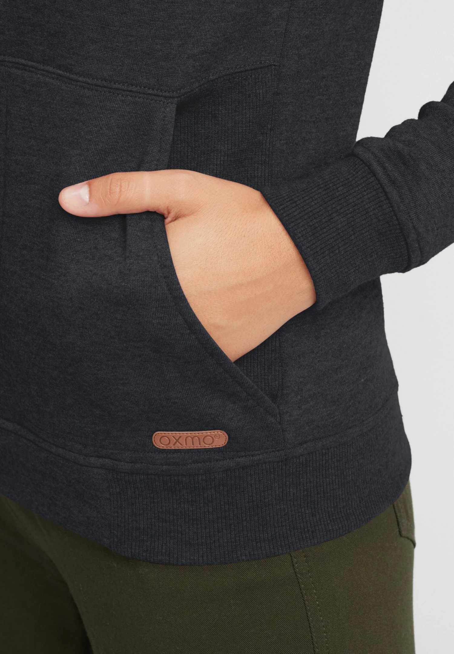 OXMO OXVimpa - Sweatshirt - Dar Grey M 5 OXMO OXVimpa - Sweatshirt - Dar Grey M - Image 5