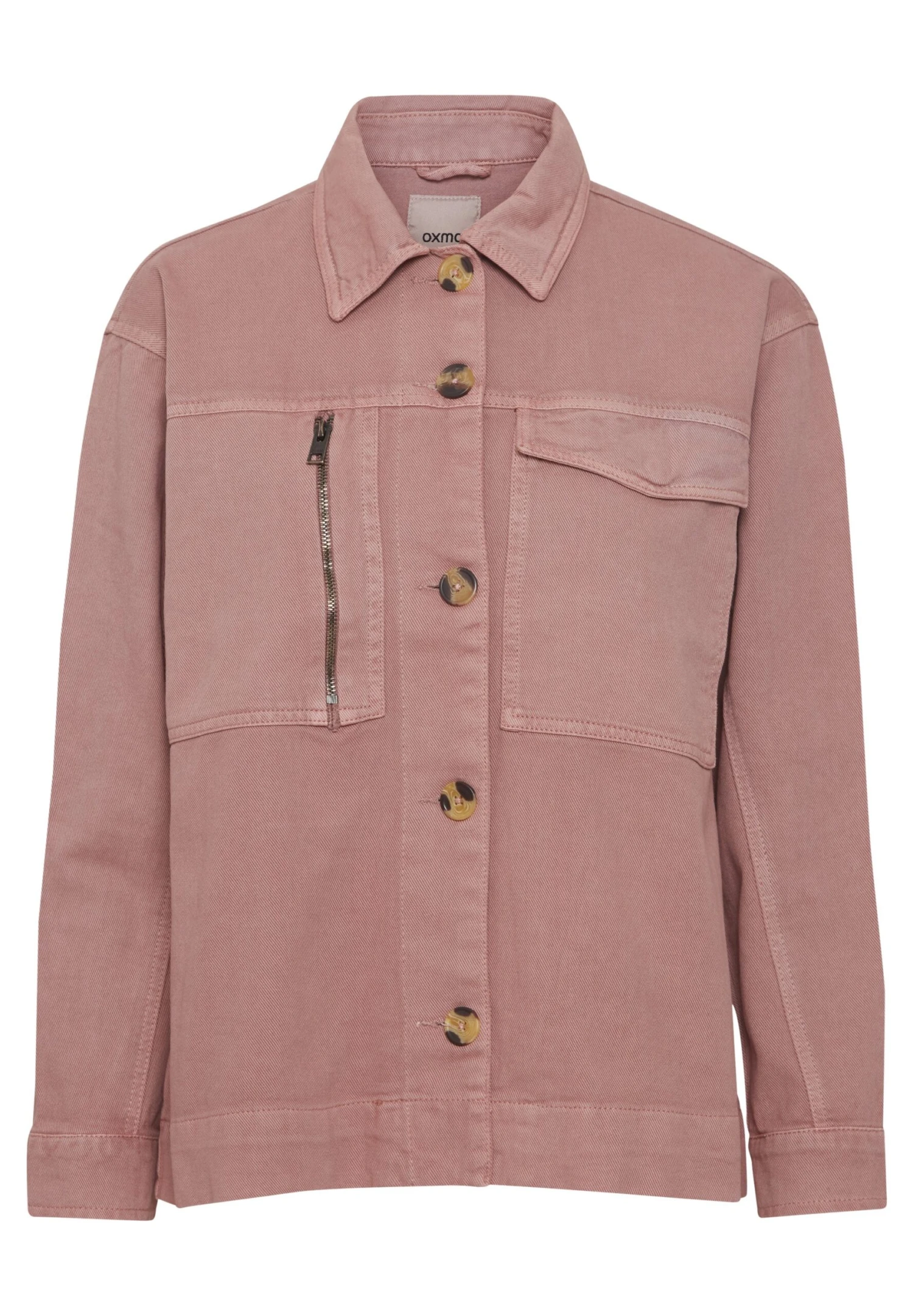 OXMO OXTAMI - Denim Jacket - Ash Rose 6 OXMO OXTAMI - Denim Jacket - Ash Rose - Image 6