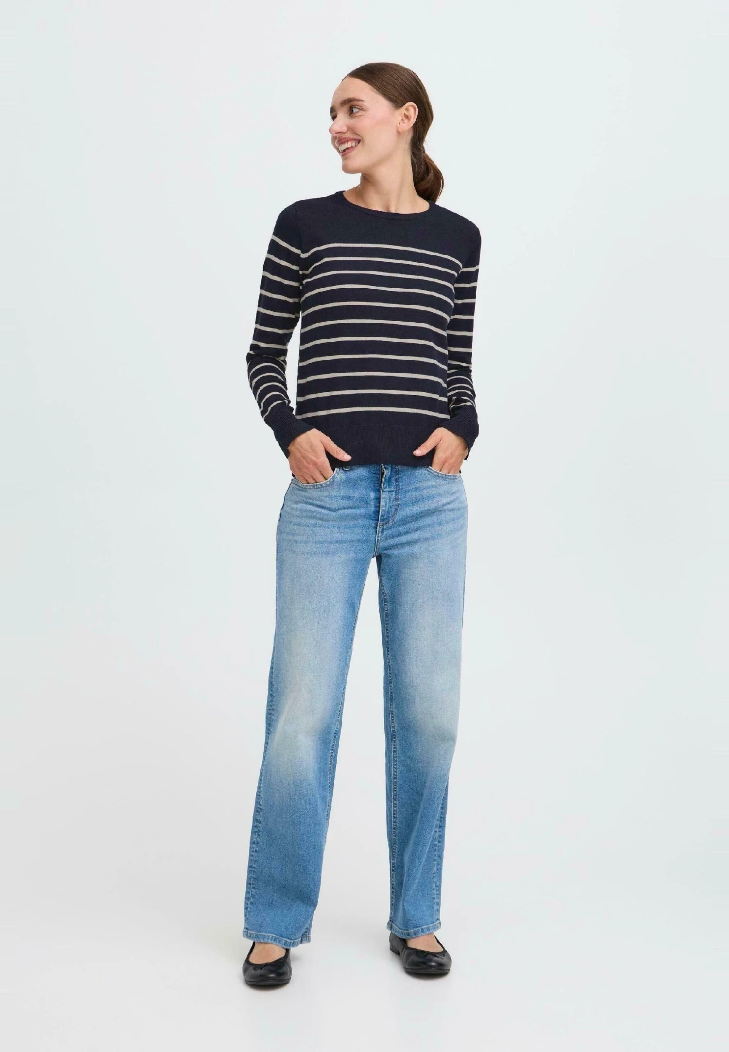 OXMO FRKEANA - Jumper - Night Sky Mix 2 OXMO FRKEANA - Jumper - Night Sky Mix - Image 2