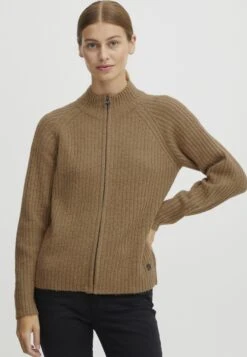 OXMO OXSAL - Cardigan - Tannin Melange