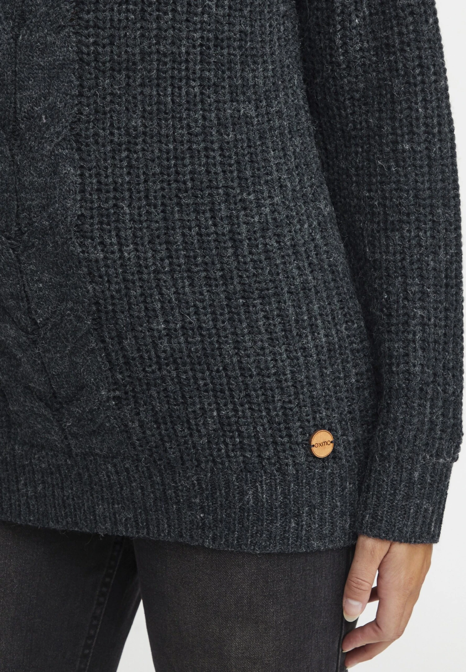 OXMO OXNatasja - Jumper - Total Eclipse Melange 5 OXMO OXNatasja - Jumper - Total Eclipse Melange - Image 5