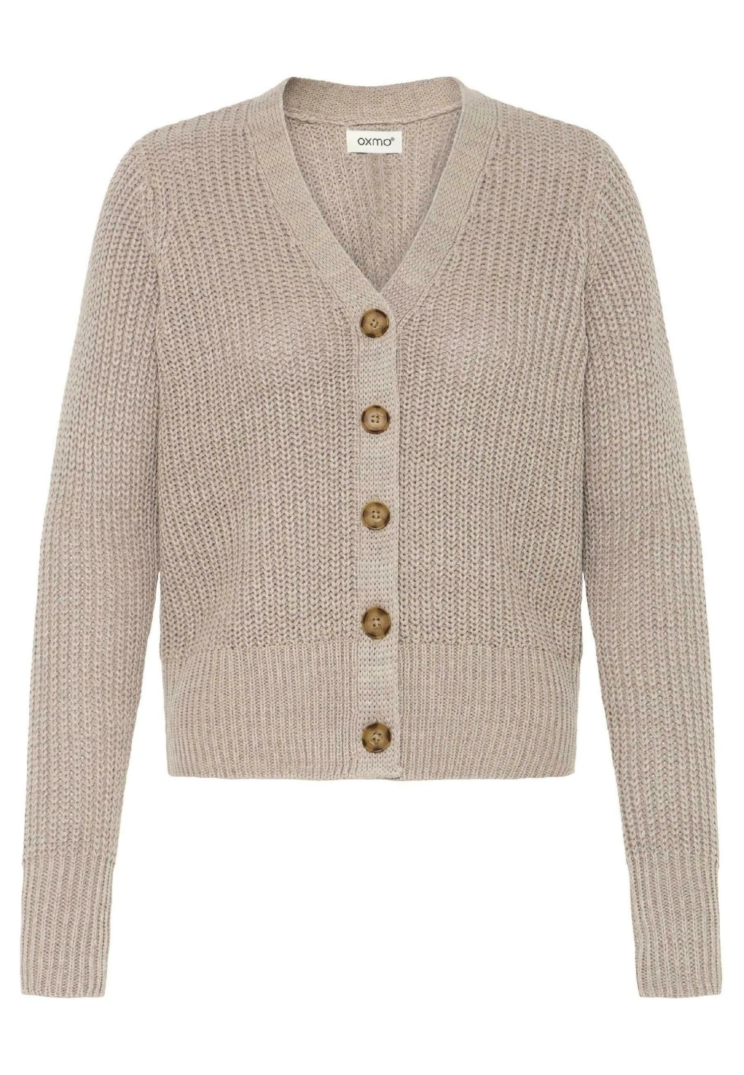 OXMO FRKANNA - Cardigan - Fudge 8 OXMO FRKANNA - Cardigan - Fudge - Image 8