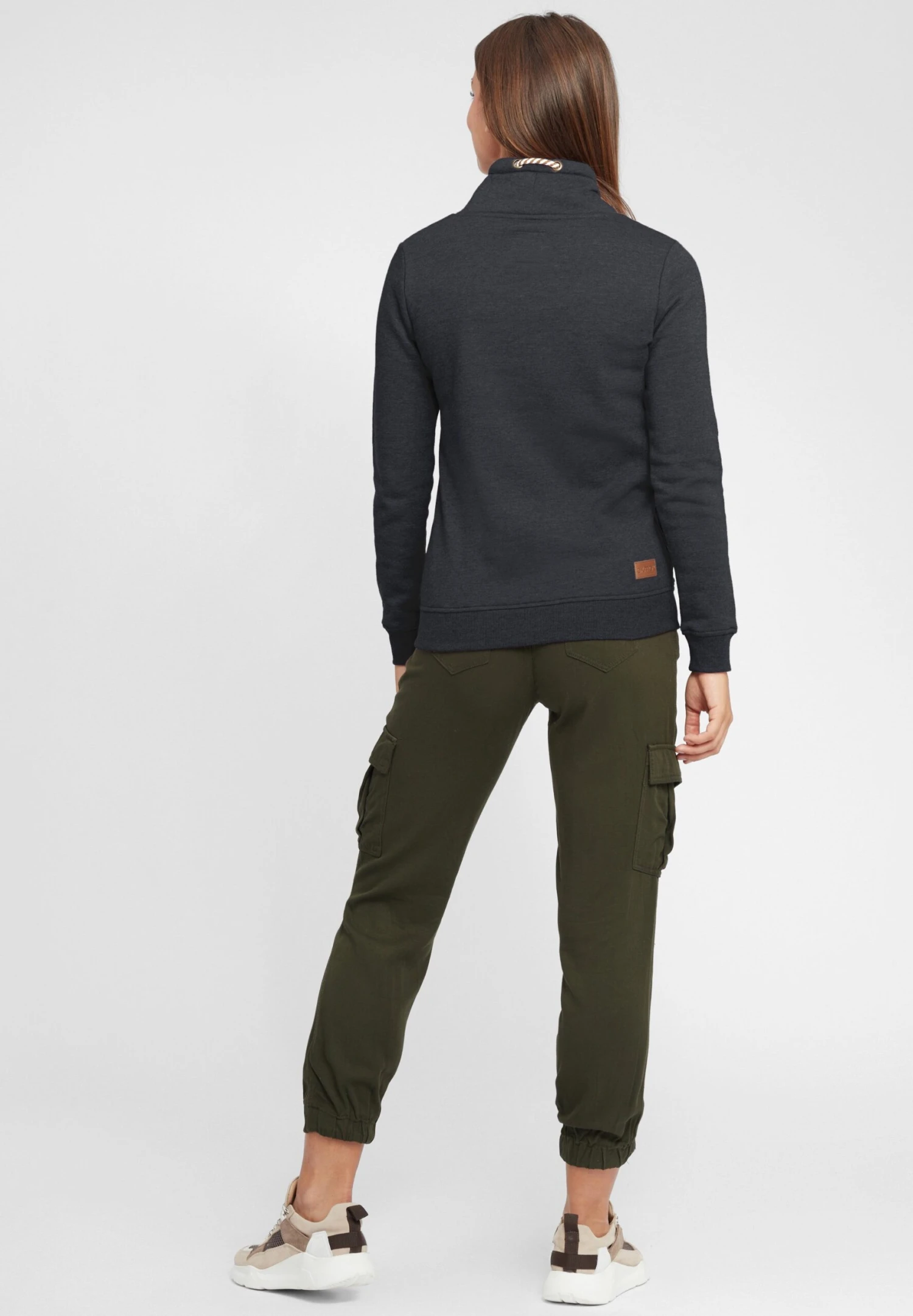 OXMO OXVimpa - Sweatshirt - Dar Grey M 3 OXMO OXVimpa - Sweatshirt - Dar Grey M - Image 3