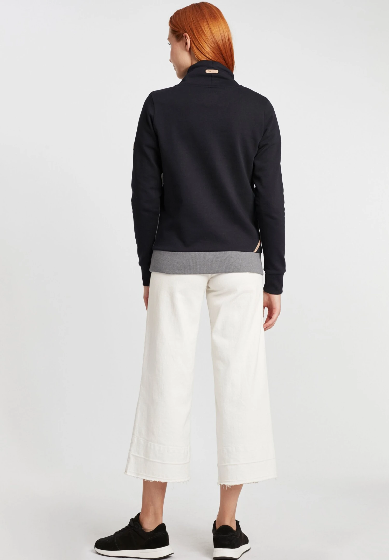 OXMO OXAgda - Sweatshirt - Black 3 OXMO OXAgda - Sweatshirt - Black - Image 3