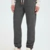 OXMO OXMILLE - Tracksuit Bottoms - Dark Grey Melange