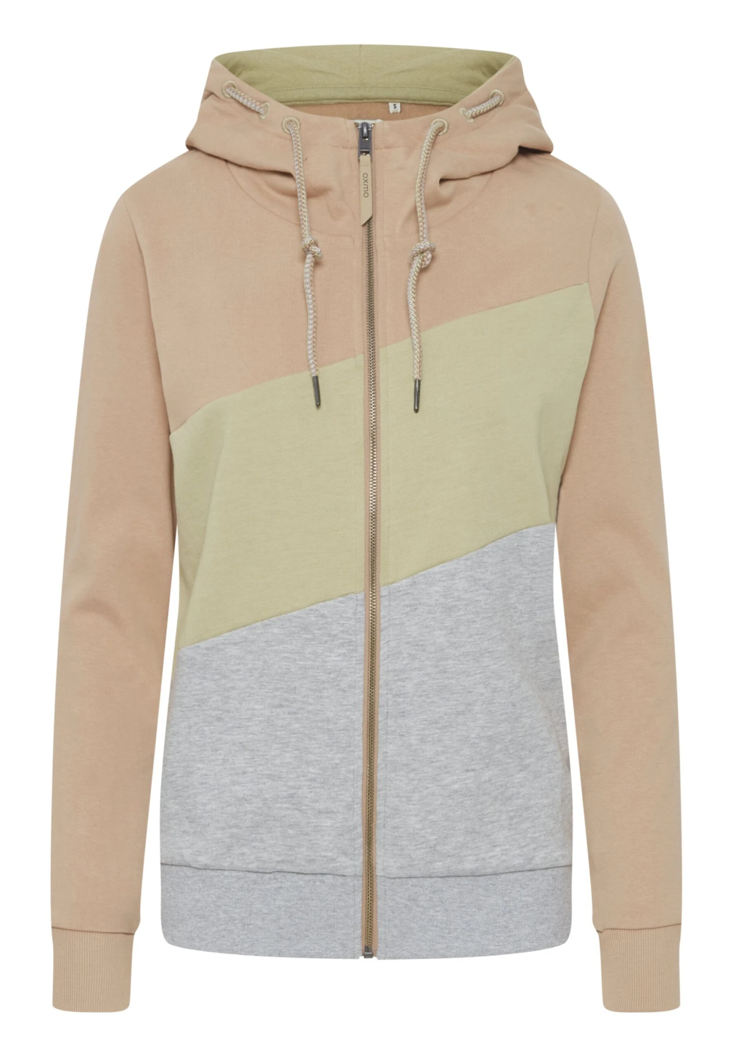 OXMO OXAGGI - Zip-up Sweatshirt - Mahogany Rose 6 OXMO OXAGGI - Zip-up Sweatshirt - Mahogany Rose - Image 6