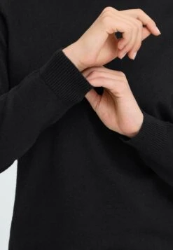 OXMO BMMNORA ROLLNECK - Jumper - Black -OXMO Store e1650f4e34c846469e4780886124c7b4