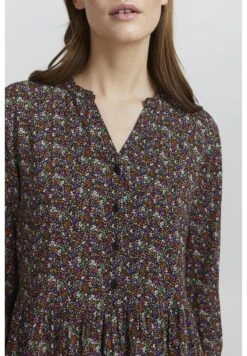 OXMO OXElva - Day Dress - Burnt Orange Mix -OXMO Store e17ed4e5a2454756ba1ce9a797feb1ea