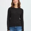 OXMO IHSASJA - Cardigan - Black