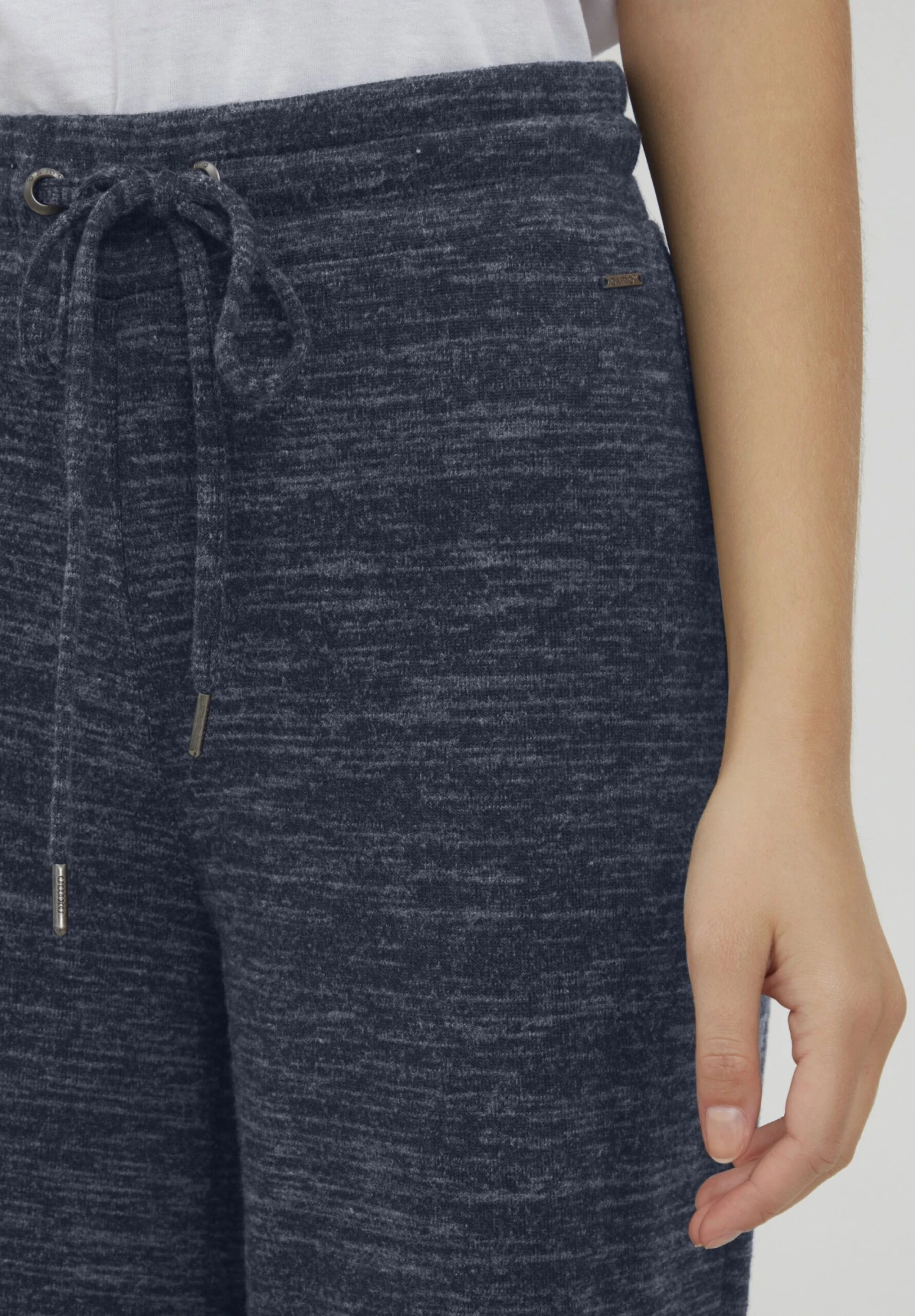 OXMO OXBERENICE LOOSE FIT - Tracksuit Bottoms - Total Eclipse Melange 4 OXMO OXBERENICE LOOSE FIT - Tracksuit Bottoms - Total Eclipse Melange - Image 4