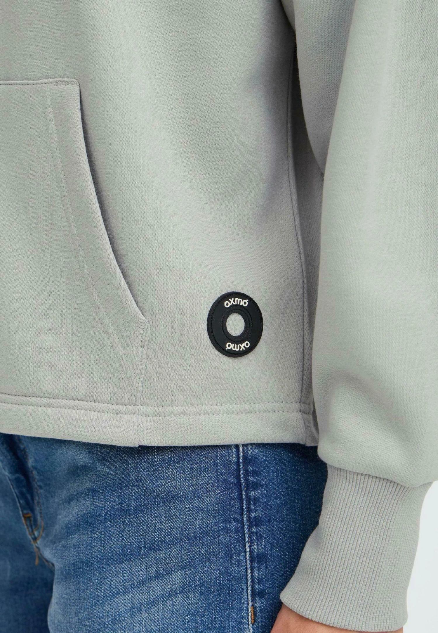 OXMO OXSANICE - Zip-up Sweatshirt - Limestone 5 OXMO OXSANICE - Zip-up Sweatshirt - Limestone - Image 5