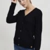 OXMO OXHelga - Cardigan - Black
