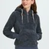 OXMO OXANOUSH FLEECE - Fleece Jumper - Total Eclipse