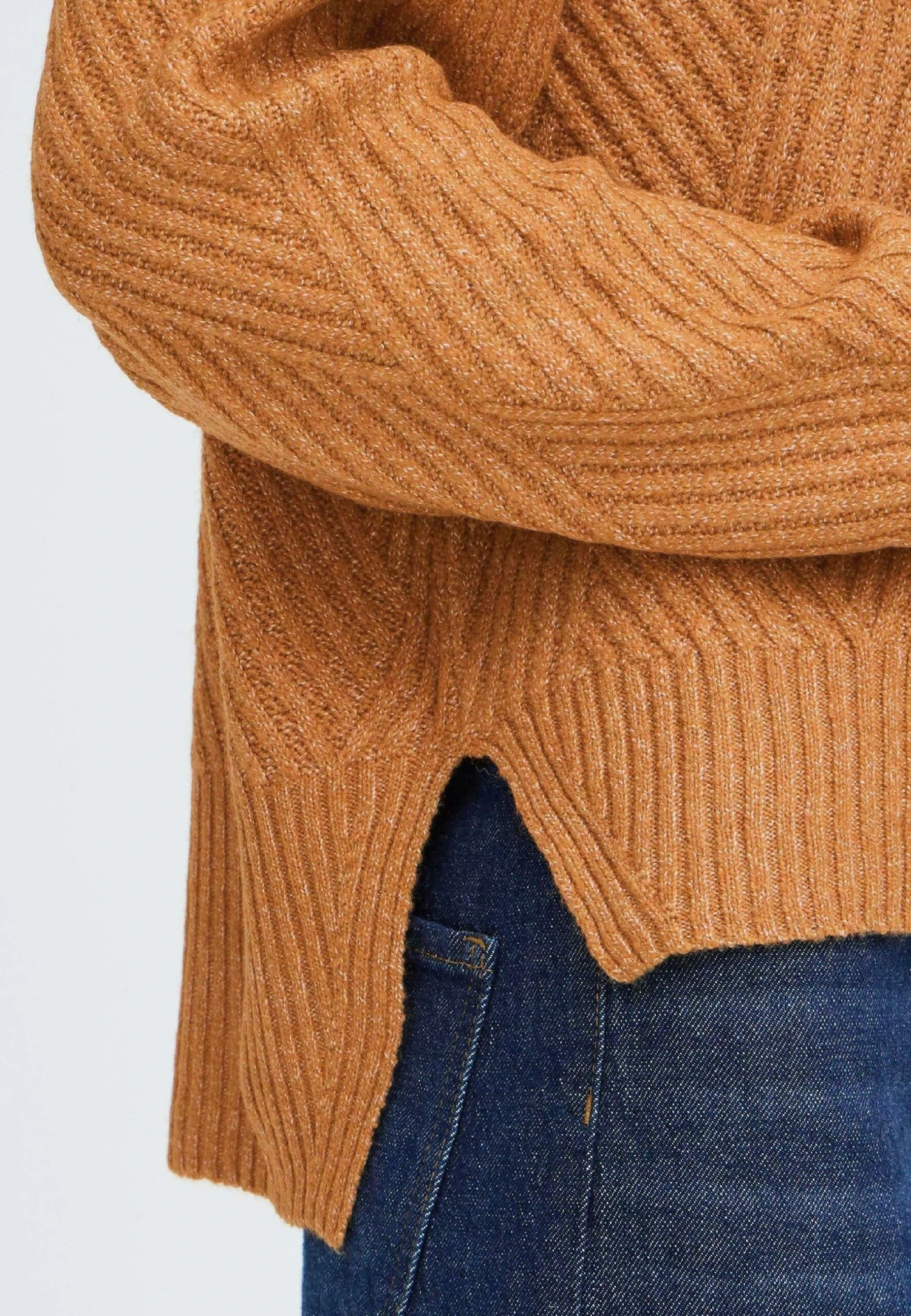 OXMO IHBOMMA - Jumper - Brown Sugar 6 OXMO IHBOMMA - Jumper - Brown Sugar - Image 6