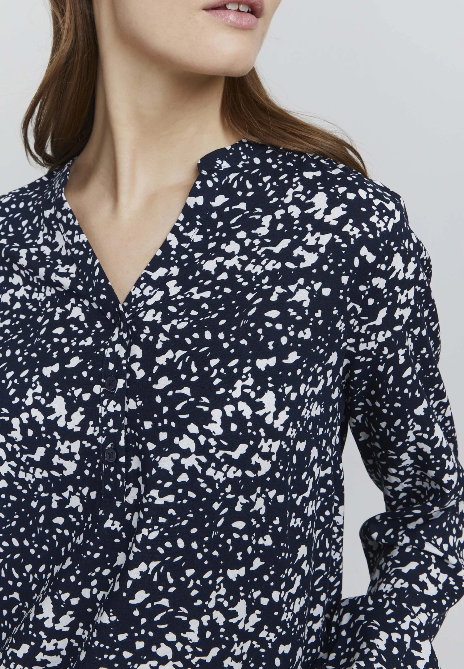 OXMO OXELVY - Blouse - Total Eclipse Mix 4 OXMO OXELVY - Blouse - Total Eclipse Mix - Image 4