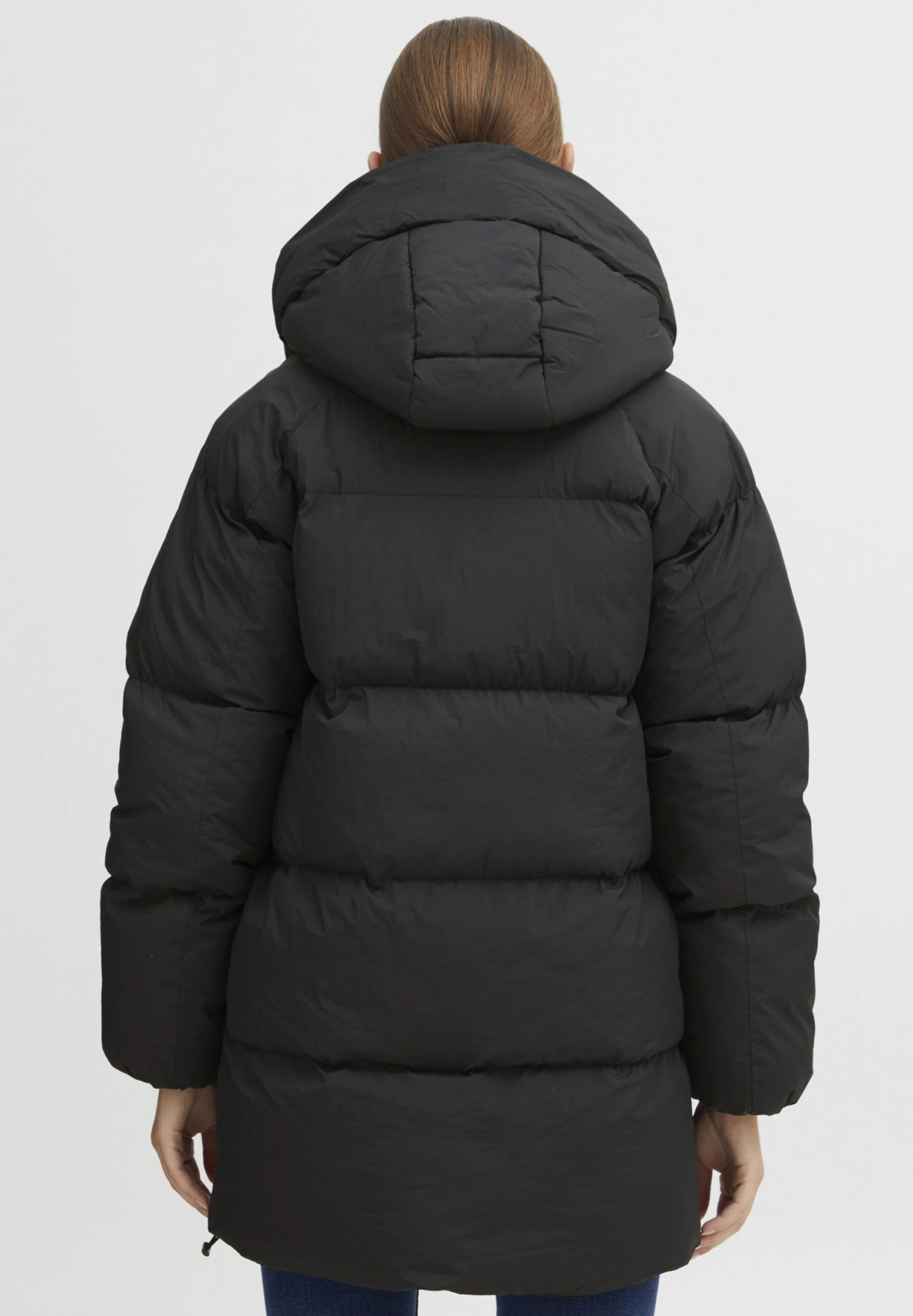 OXMO OXEllie - Winter Coat - Black 3 OXMO OXEllie - Winter Coat - Black - Image 3