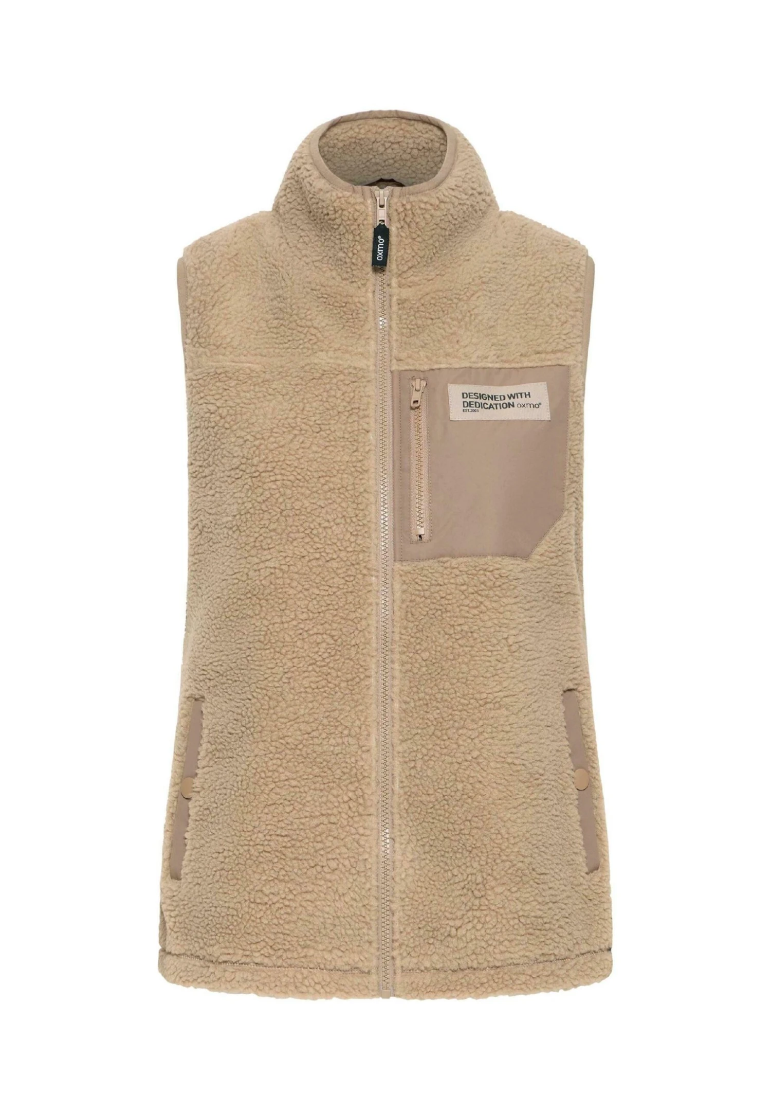 OXMO OXABBY - Waistcoat - Meteorite 7 OXMO OXABBY - Waistcoat - Meteorite - Image 7