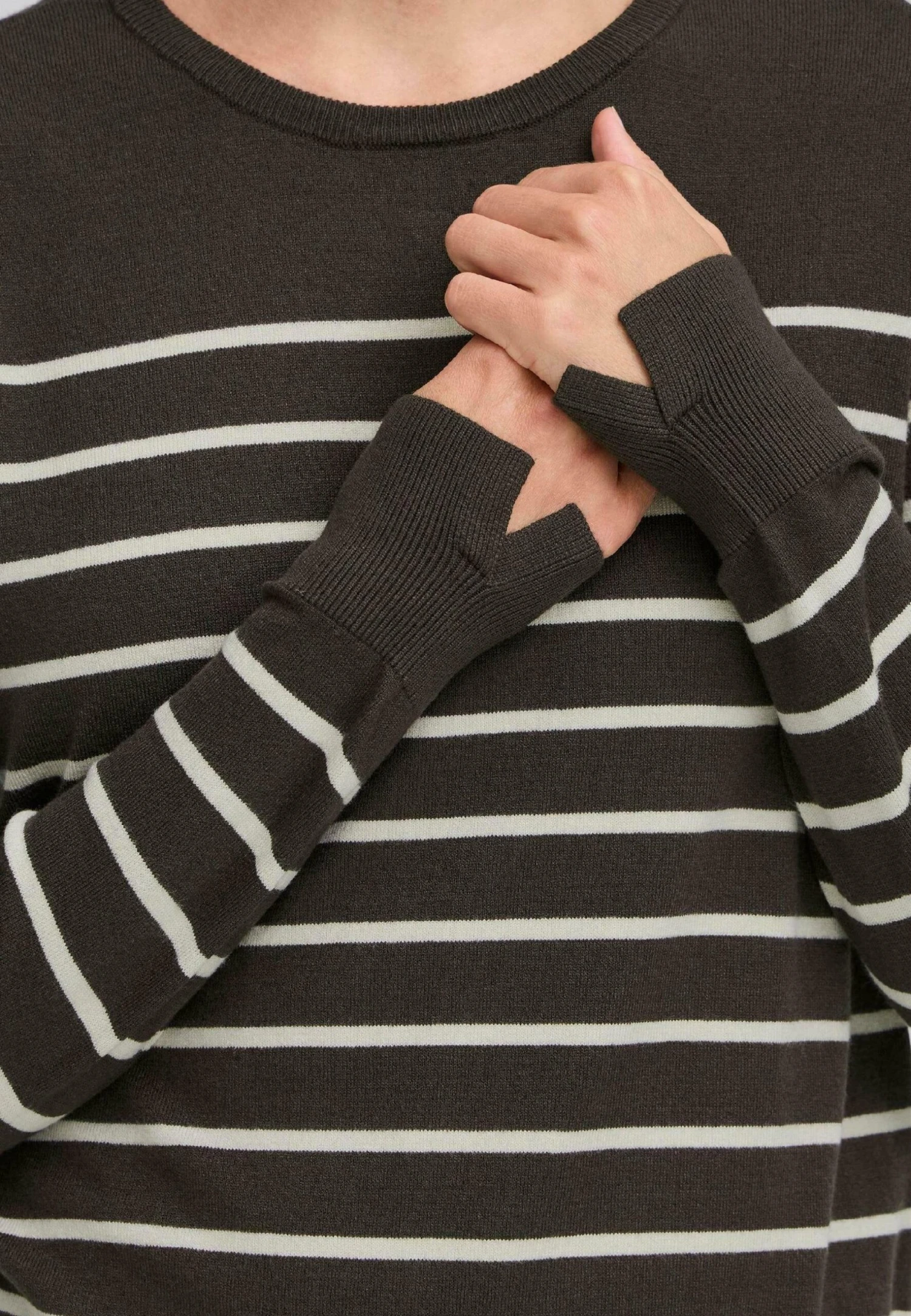 OXMO FRKEANA - Jumper - Chocolate Torte Mix 4 OXMO FRKEANA - Jumper - Chocolate Torte Mix - Image 4