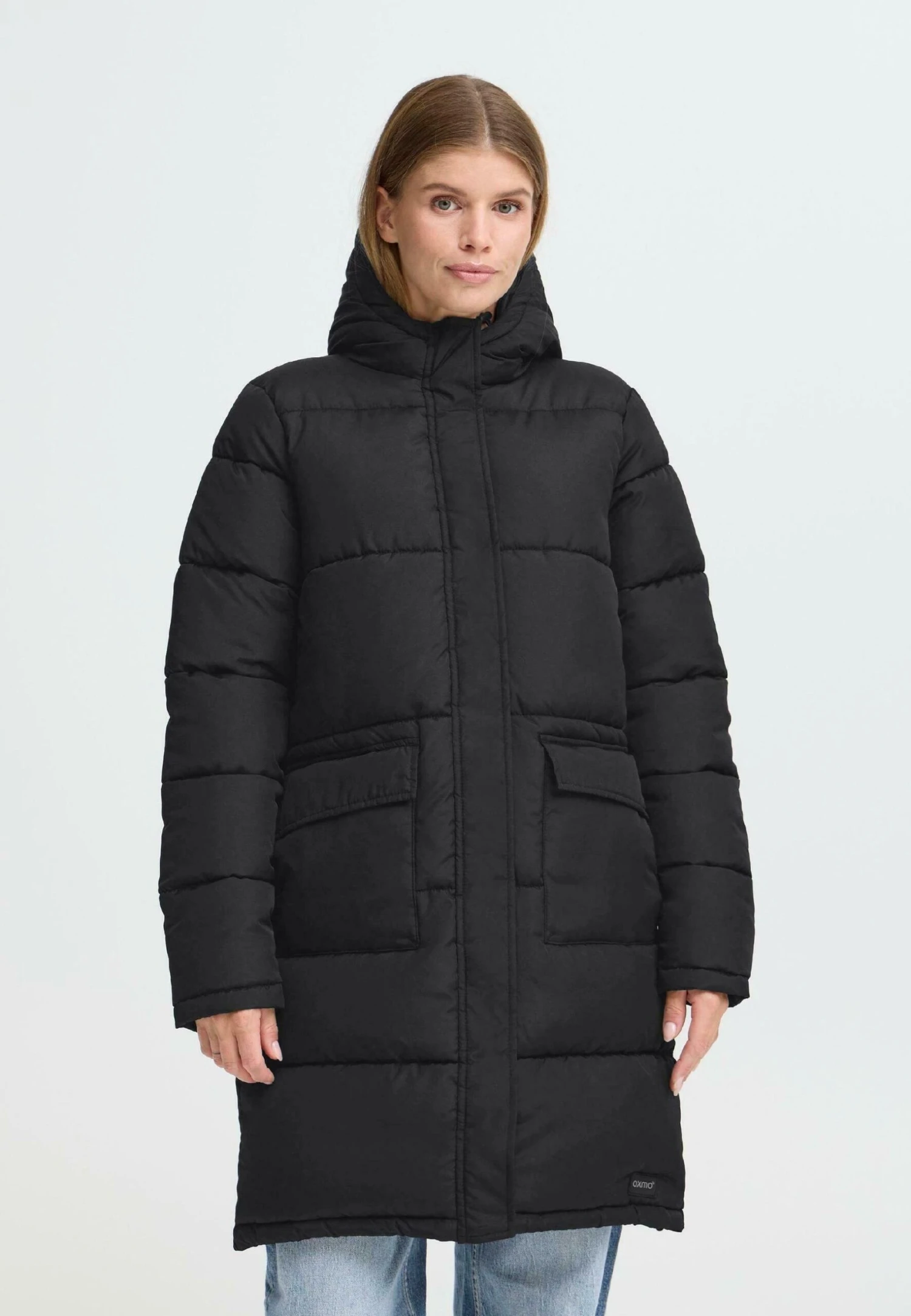 OXMO OX LONG - Winter Coat - Black 1 OXMO OX LONG - Winter Coat - Black