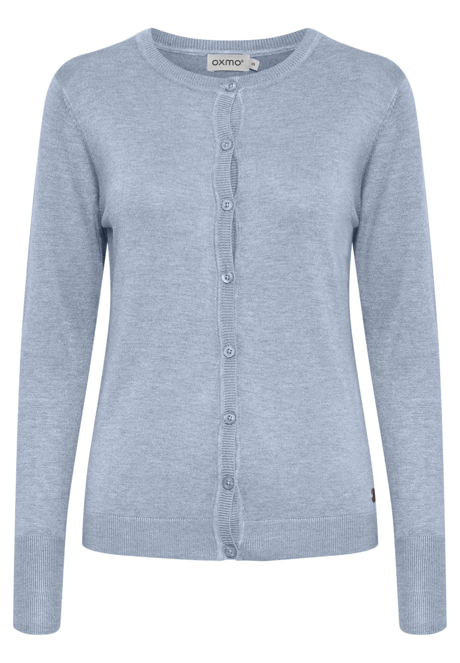 OXMO OXHLIN - Cardigan - Seagrass Melange 9 OXMO OXHLIN - Cardigan - Seagrass Melange - Image 9