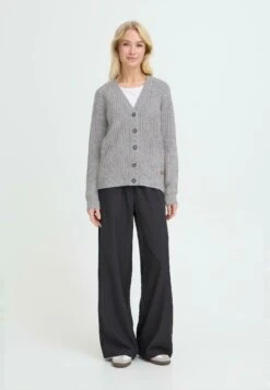 OXMO OXEDNA - Cardigan - Medium Grey Melange 9 OXMO OXEDNA - Cardigan - Medium Grey Melange -OXMO Store e4e33232e12244f2b2af0eaf66408c4e
