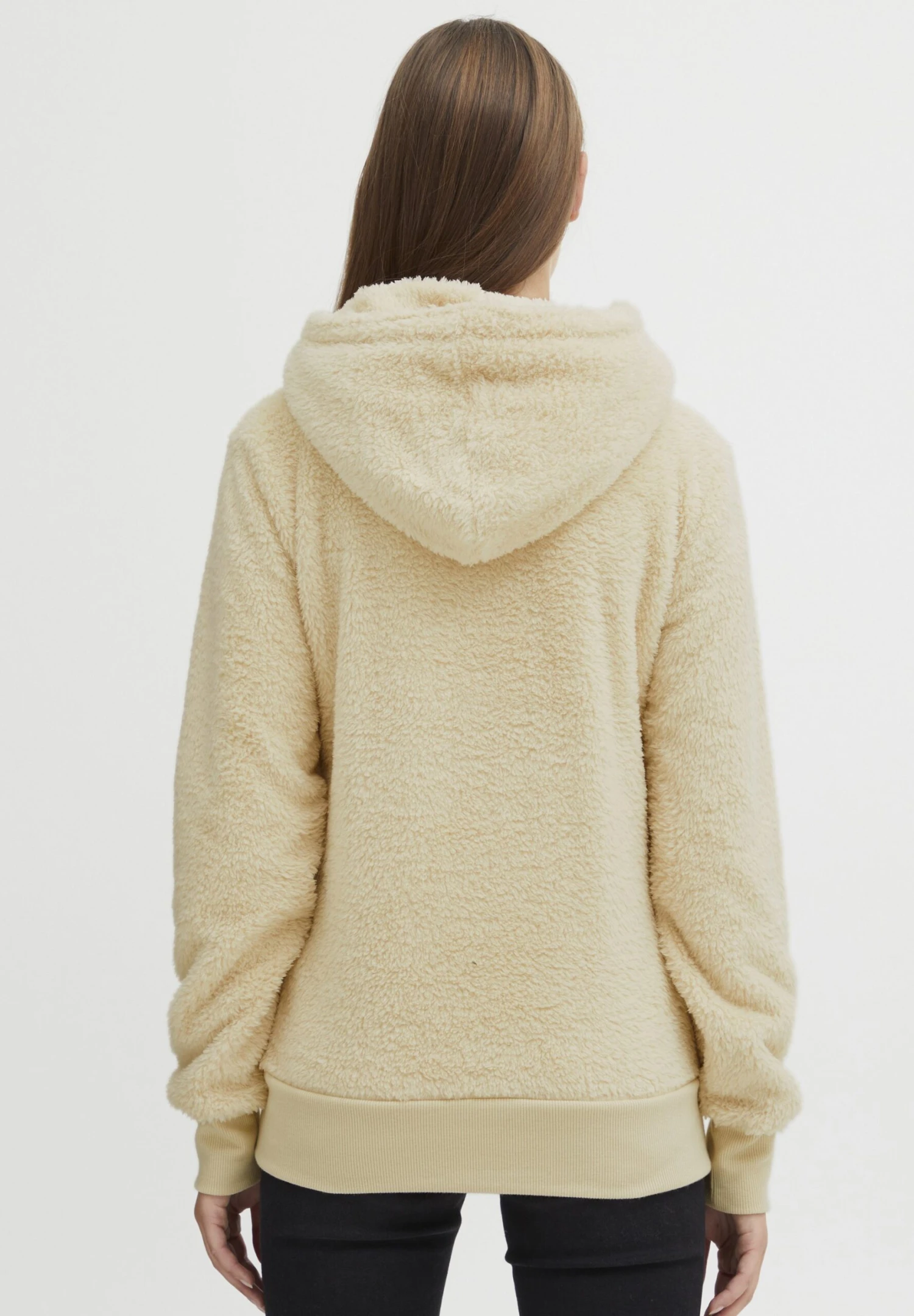 OXMO OXAnniken - Fleece Jumper - Cloud Dancer 3 OXMO OXAnniken - Fleece Jumper - Cloud Dancer - Image 3
