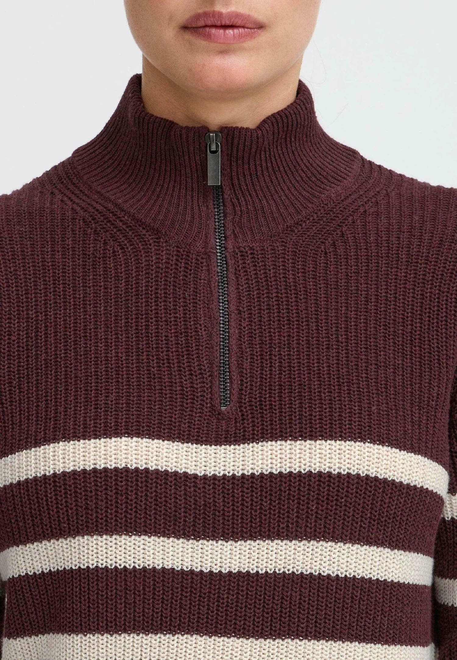 OXMO FRSANVA - Jumper - Fudge Mix 4 OXMO FRSANVA - Jumper - Fudge Mix - Image 4