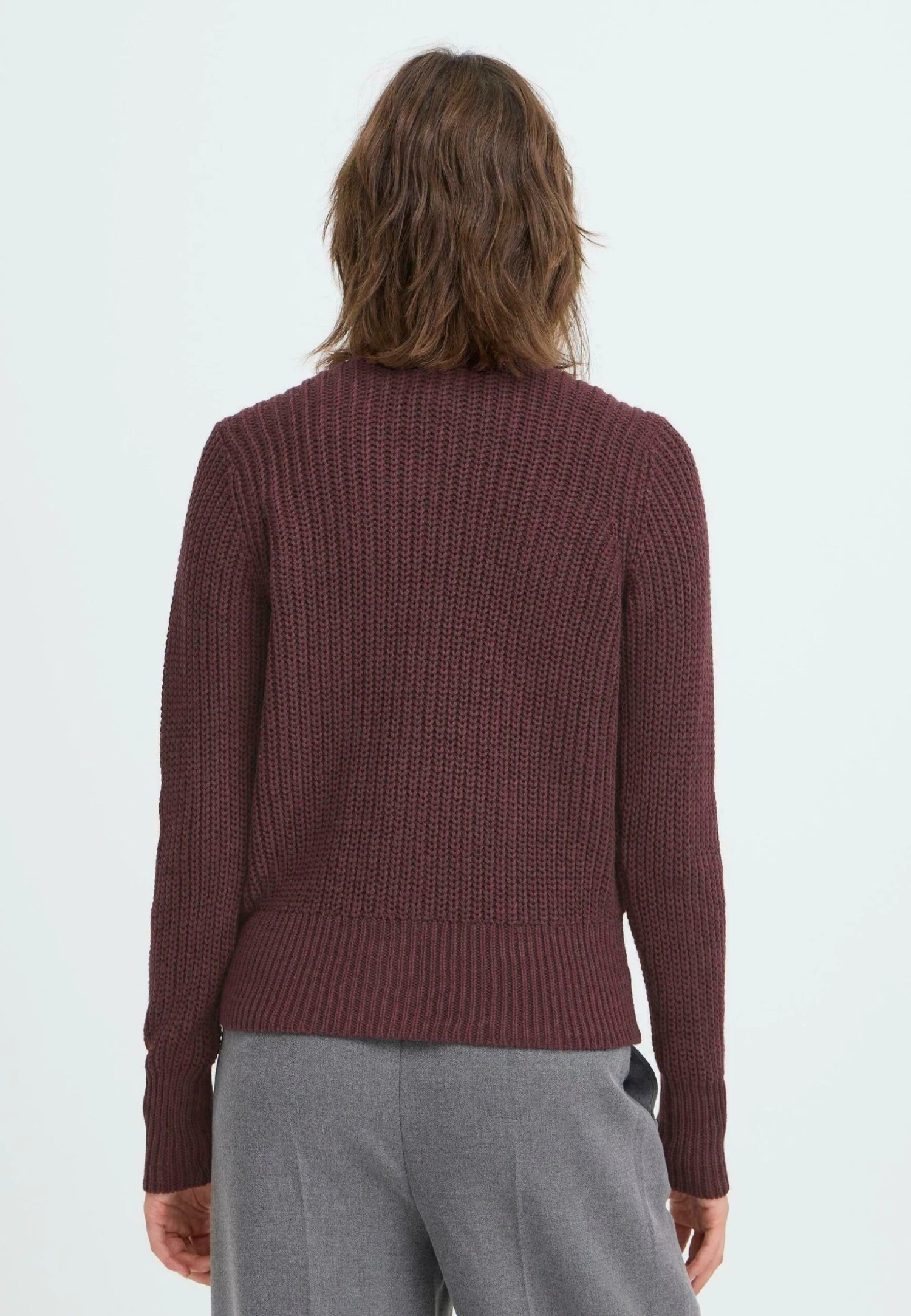 OXMO FRKANNA - Cardigan - Fudge 3 OXMO FRKANNA - Cardigan - Fudge - Image 3