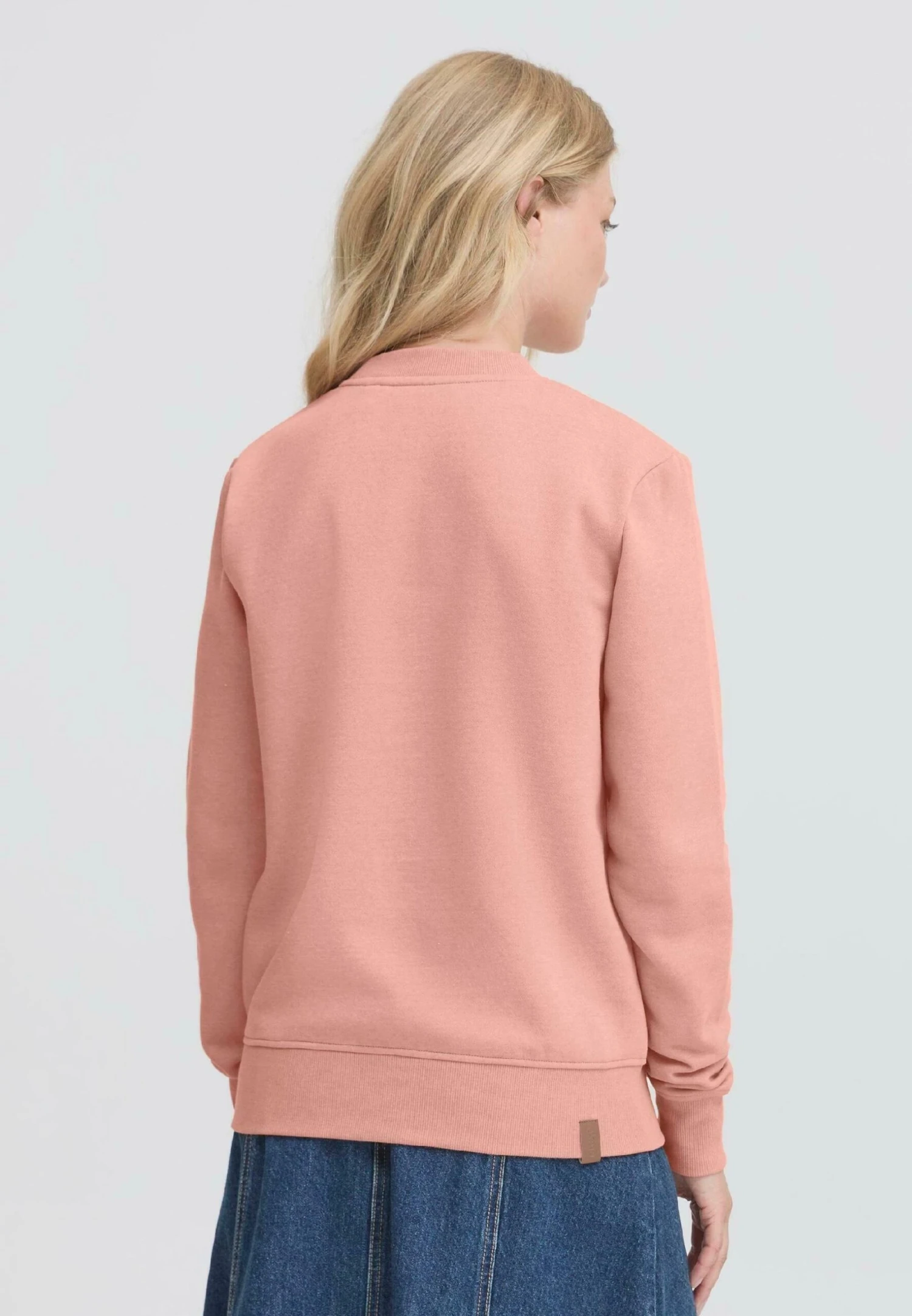 OXMO OXMILLE - Sweatshirt - Cameo Brown Melange 3 OXMO OXMILLE - Sweatshirt - Cameo Brown Melange - Image 3