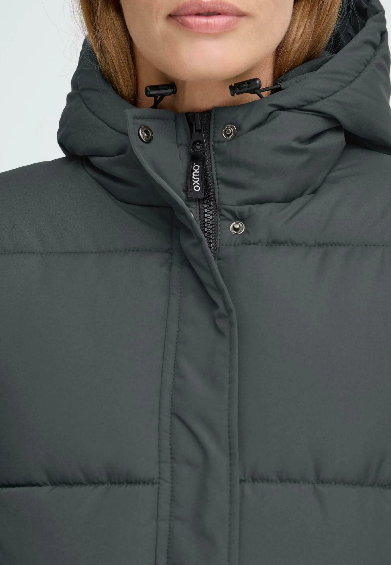 OXMO OX LONG - Winter Coat - Forged Iron 5 OXMO OX LONG - Winter Coat - Forged Iron - Image 5