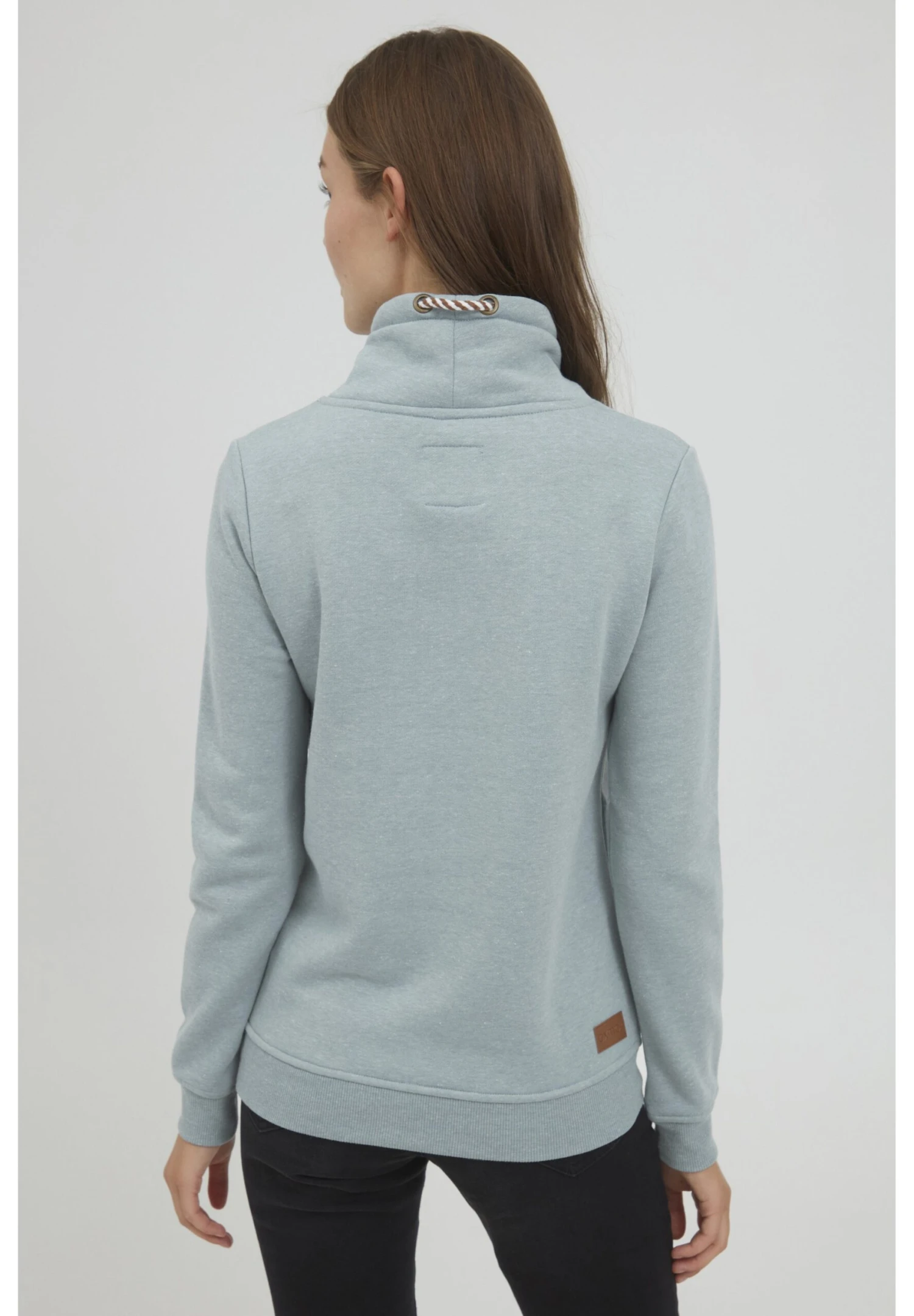 OXMO OXVimpa - Sweatshirt - Goblin Blue Melange 3 OXMO OXVimpa - Sweatshirt - Goblin Blue Melange - Image 3