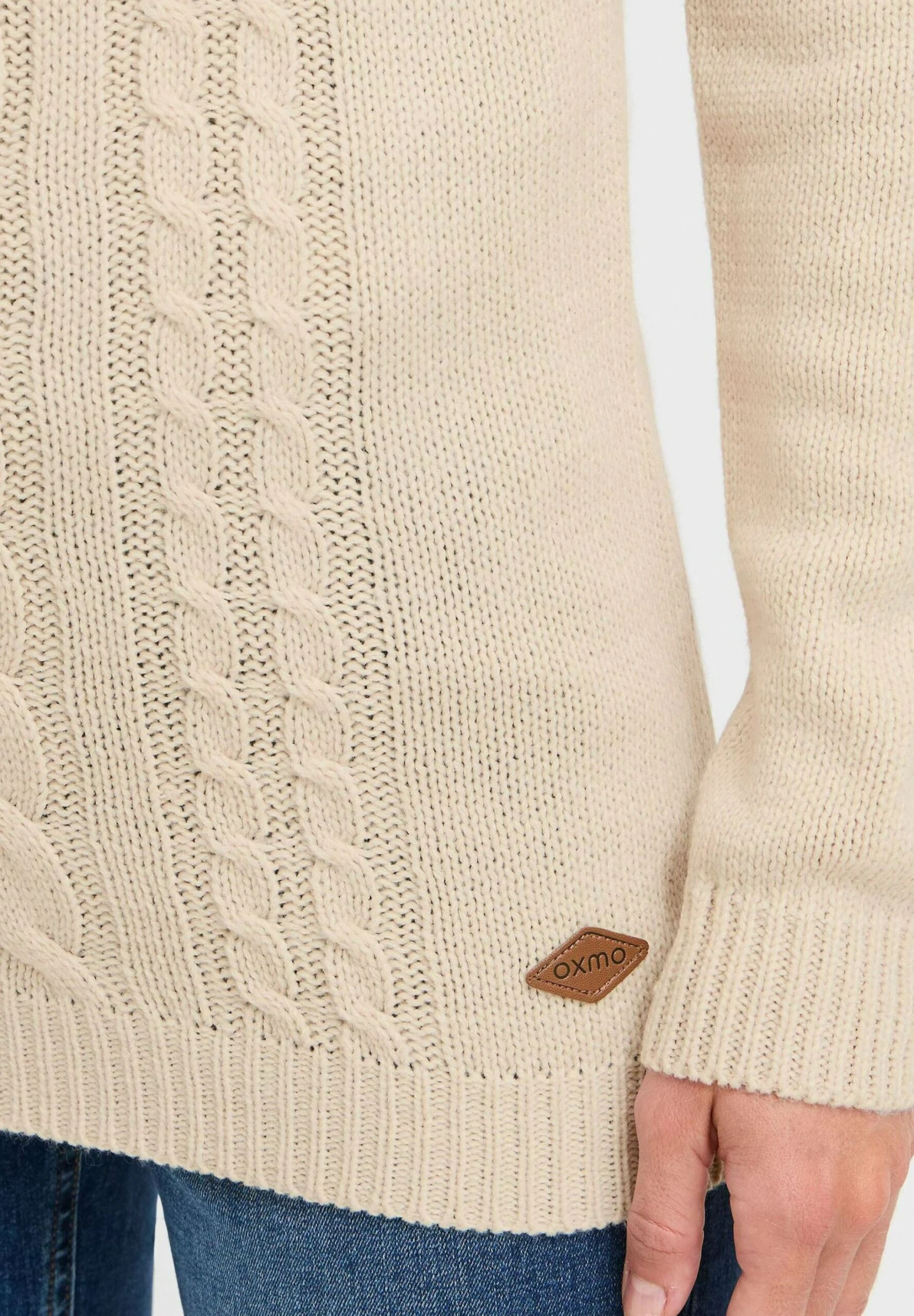 OXMO OXCable - Hoodie - Cement Melange 5 OXMO OXCable - Hoodie - Cement Melange - Image 5