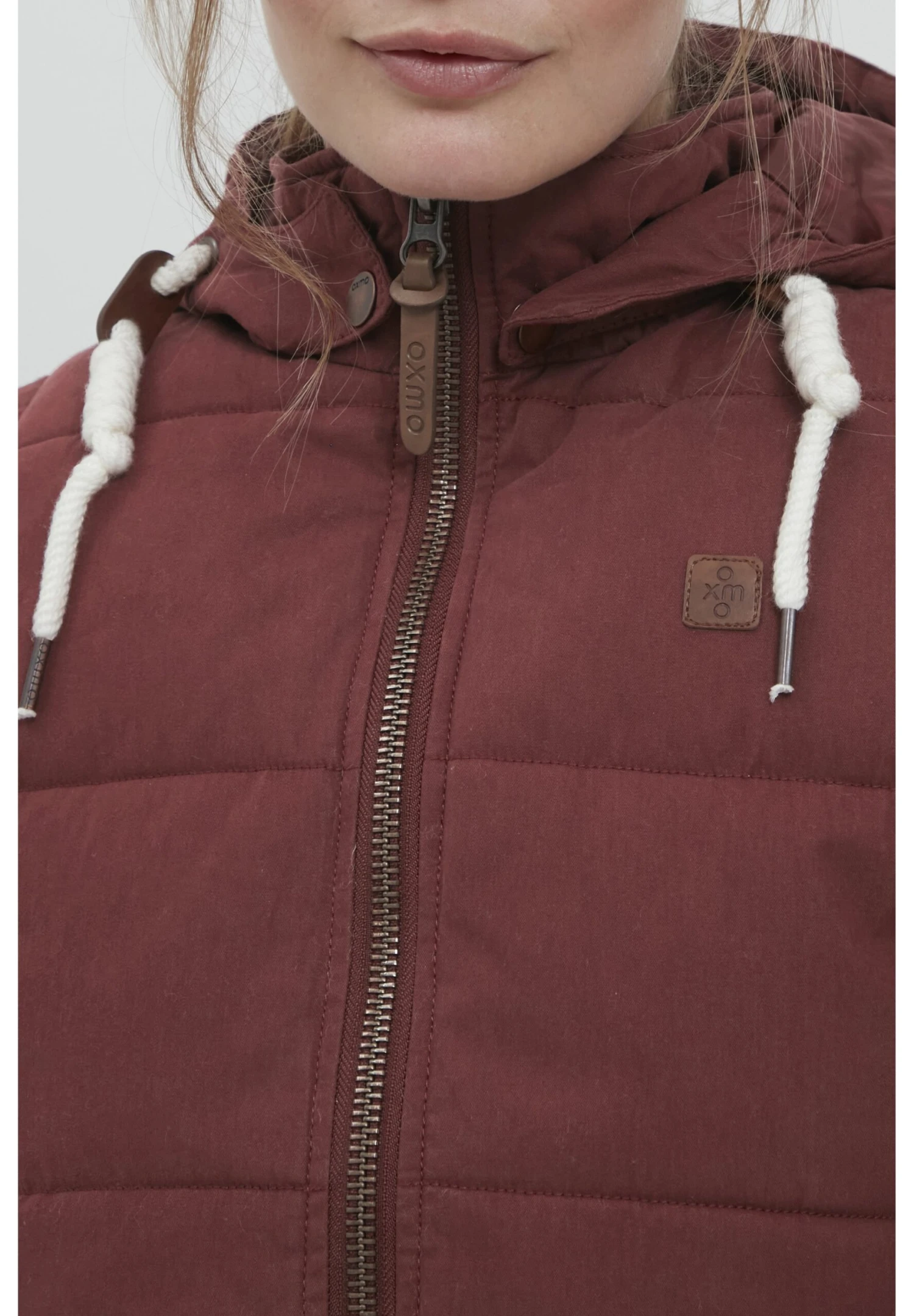 OXMO OXAlita - Waistcoat - Wine Red 4 OXMO OXAlita - Waistcoat - Wine Red - Image 4